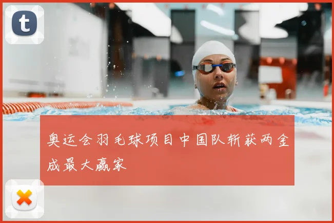 奥运会羽毛球项目中国队斩获两金成最大赢家