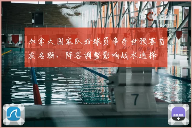 加拿大国家队好球员争夺世预赛首发名额，阵容调整影响战术选择